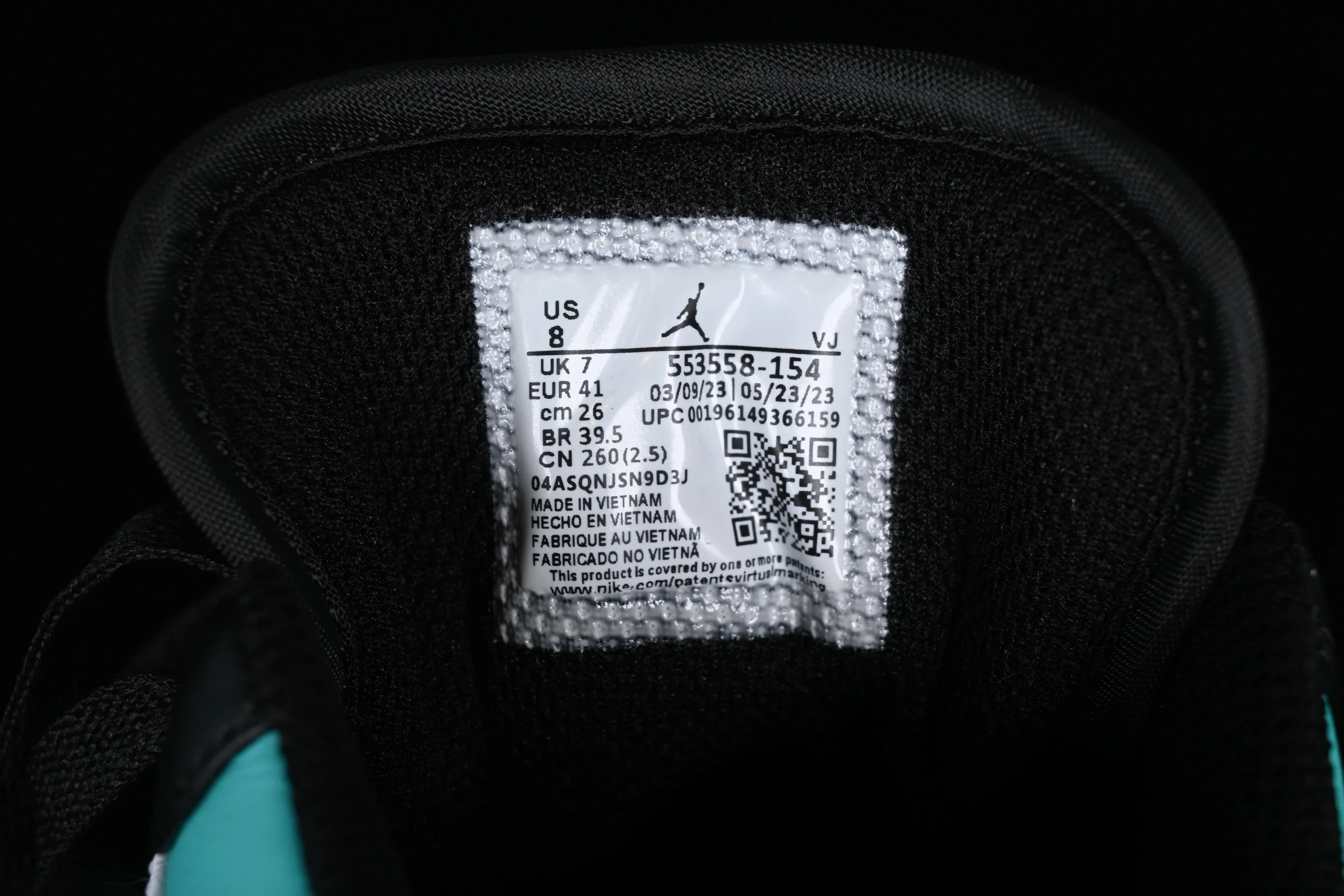 All categories Air Jordan Jordan series basketball shoes Air Jordan 1 Low Air Jordan 1 Low AJ1 Joe 1 color matching cultural low-top casual sneakers 553558-154